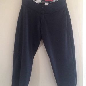 Women's black Under Armour Baseball pants